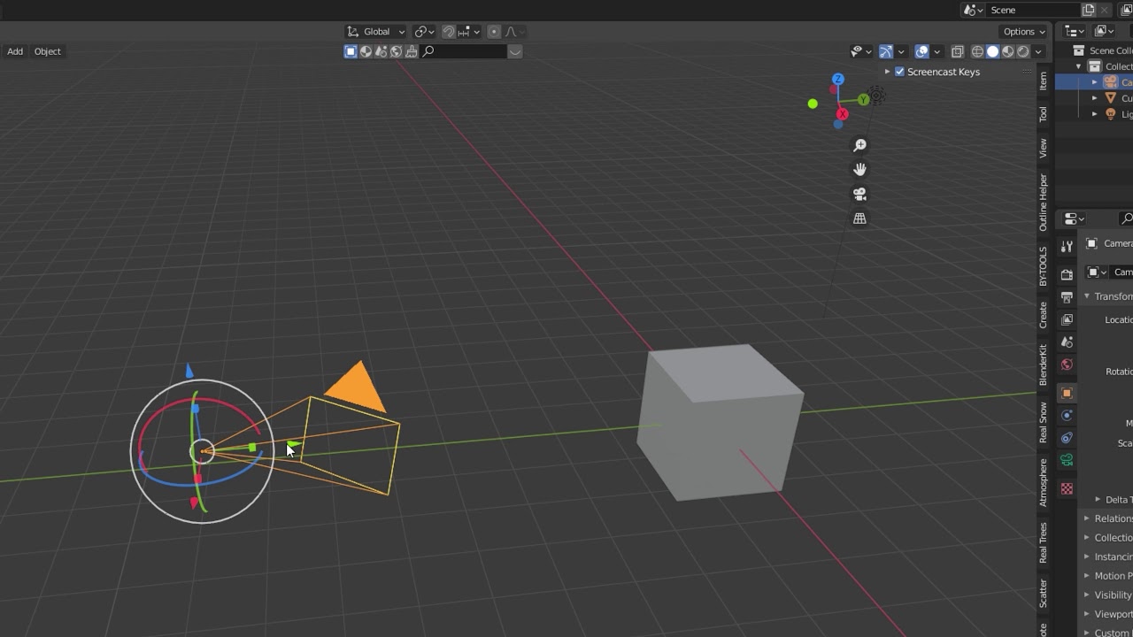 How to move the Camera in Blender (All possible ways)