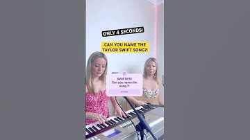 ONLY 4 Seconds 🤯😱 Can you name the Taylor Swift Song?! 👀 #shorts #taylorswift #swifties