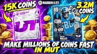 OMG Make Millios of Coins FAST in MUT!! #1 Coin Making Method!!