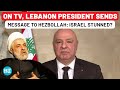 On TV Lebanon S Pro USA President Sends Surprising Message To Hezbollah Israel Stunned Iran Gaza On TV Lebanon S Pro USA President Sends Surprising Message To Hezbollah Israel Stunned Iran Gaza
