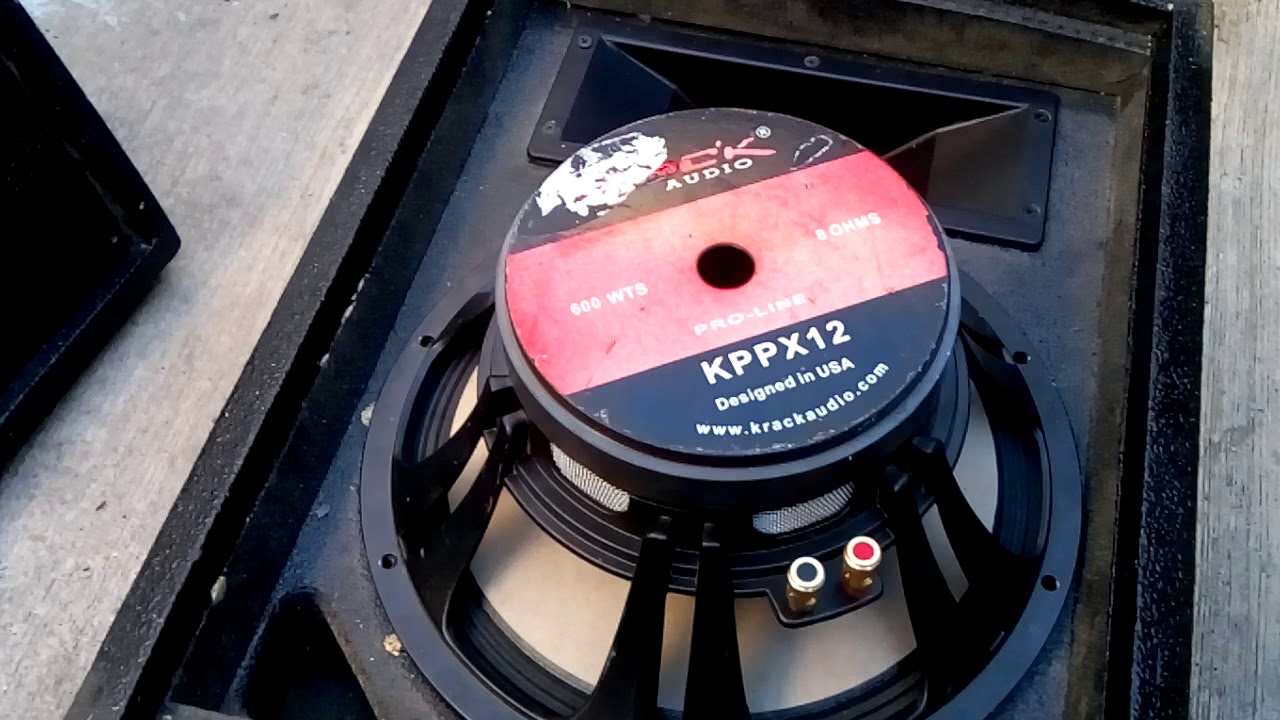 krack audio KPPX 12 - YouTube