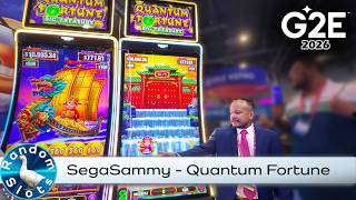 #G2E2026, SegaSammy, Quantum Forntune Big Treasure, Slot Machine Preview