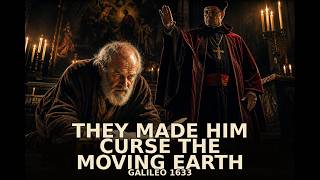 They Made Him Curse the Moving Earth · 1633 · Galileo