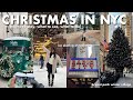 CHRISTMAS IN NYC | holiday markets, ice skating, the rockettes, time square & more (3 day itinerary)