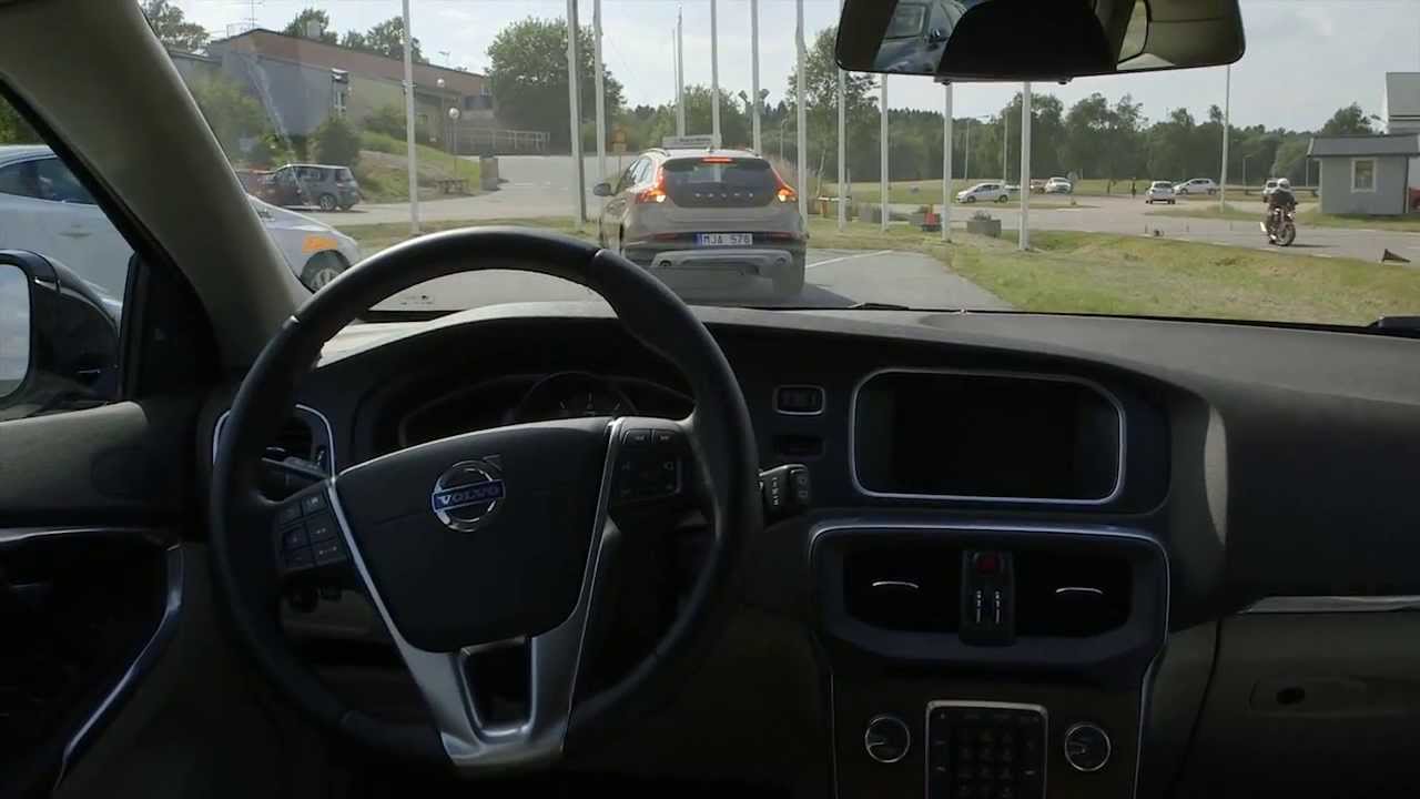 Parking automatique chez Volvo (vu de l'intérieur) YouTube