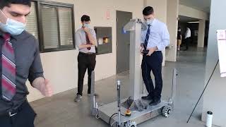 Mobile Telerobotic Platform Demo at Chico State Engineering Capstone Expo