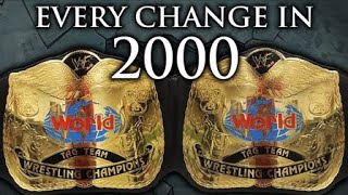 Every WWF Tag Team Championship Title Change in the Year 2000! Re-Uploaded.