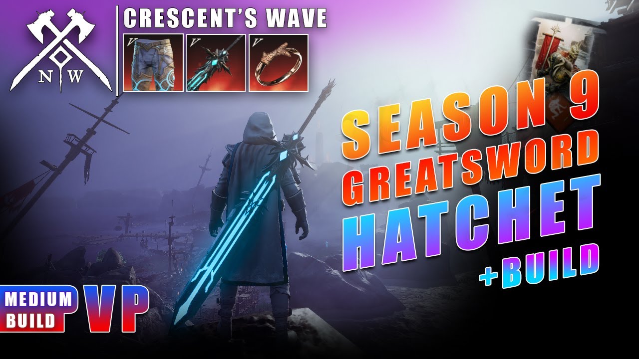New World Aeternum 🔥PVP🔥 Crescent's Wave Hatchet + Build | Part 1