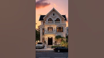 Mẫu biệt thự mái Thái tân cổ điển cực kỳ sang trọng #bietthutancodien  #maithai #thietkenhadep