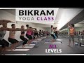 Bikram yoga workout   60 minute hot yoga with maggie grove