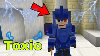 All My Friends Are TOXIC 😞⚡in BedWars [Blockman Go]