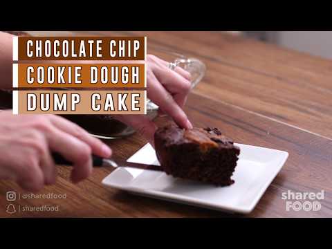 Chocolate Chip Cookie Dough Dump Cake | Dessert