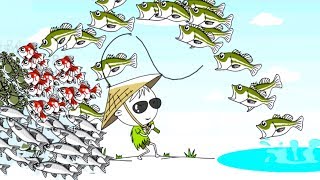 ビックリするほど魚が釣れちゃうゲームでお魚絶滅させたい♪【 전투낚시 】 screenshot 4