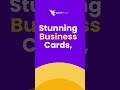 Professional Print Designs: Business Cards, Brochures &amp; More!
