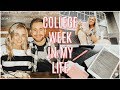 COLLEGE WEEK IN MY LIFE | Going Out & Studying For Midterms