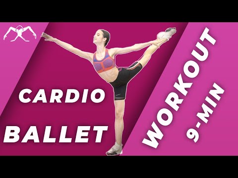 CARDIO BALLET workout (9 minutes) with Maria Khoreva