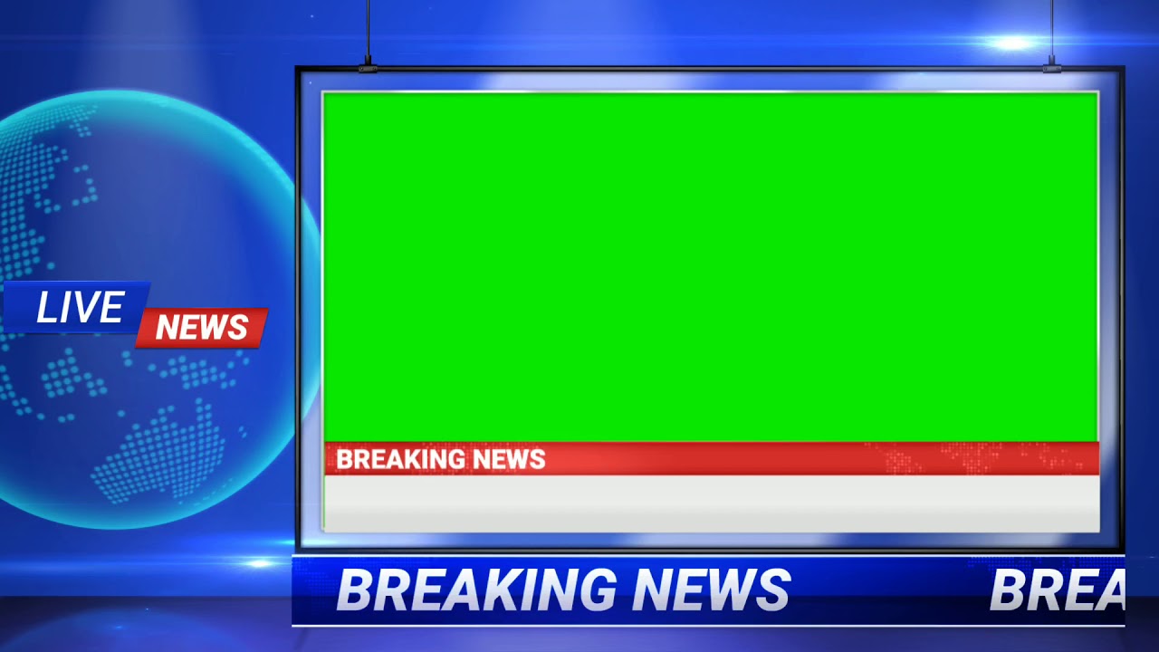 Breaking News Green Screen Top News Green Background Green Screen Chroma Key Effects Youtube