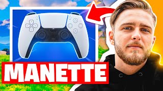 Je rejoue à la MANETTE sur Fortnite (oh le niveau)