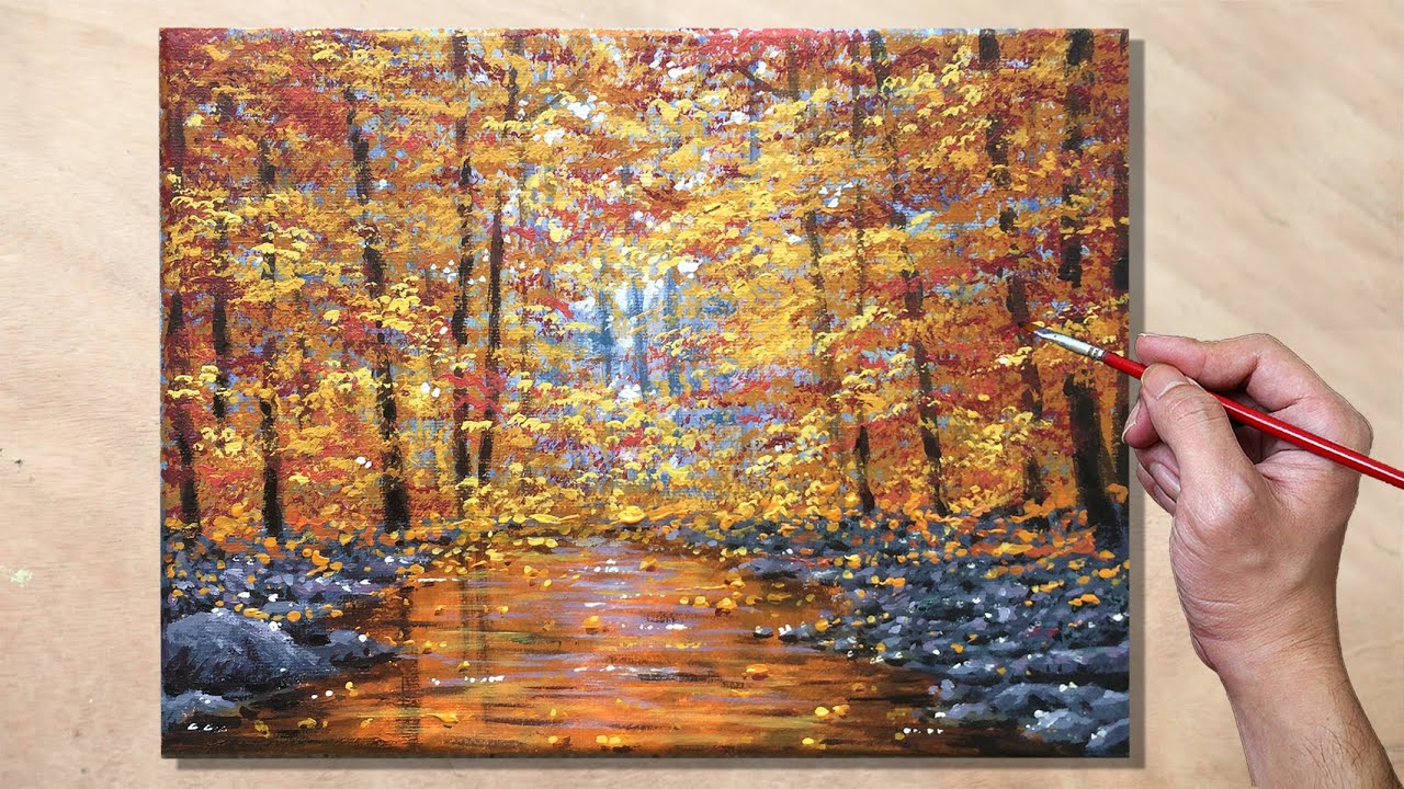 Fall Acrylic Painting Ideas