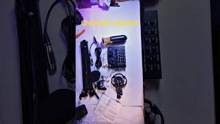 BM800 Mic satisfying unboxing Whats in the box. #bm800 #satisfying