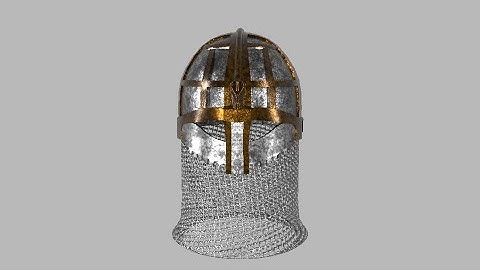 Viking Helmet Modeling with Maya | Speedrun (Includes Rendering)