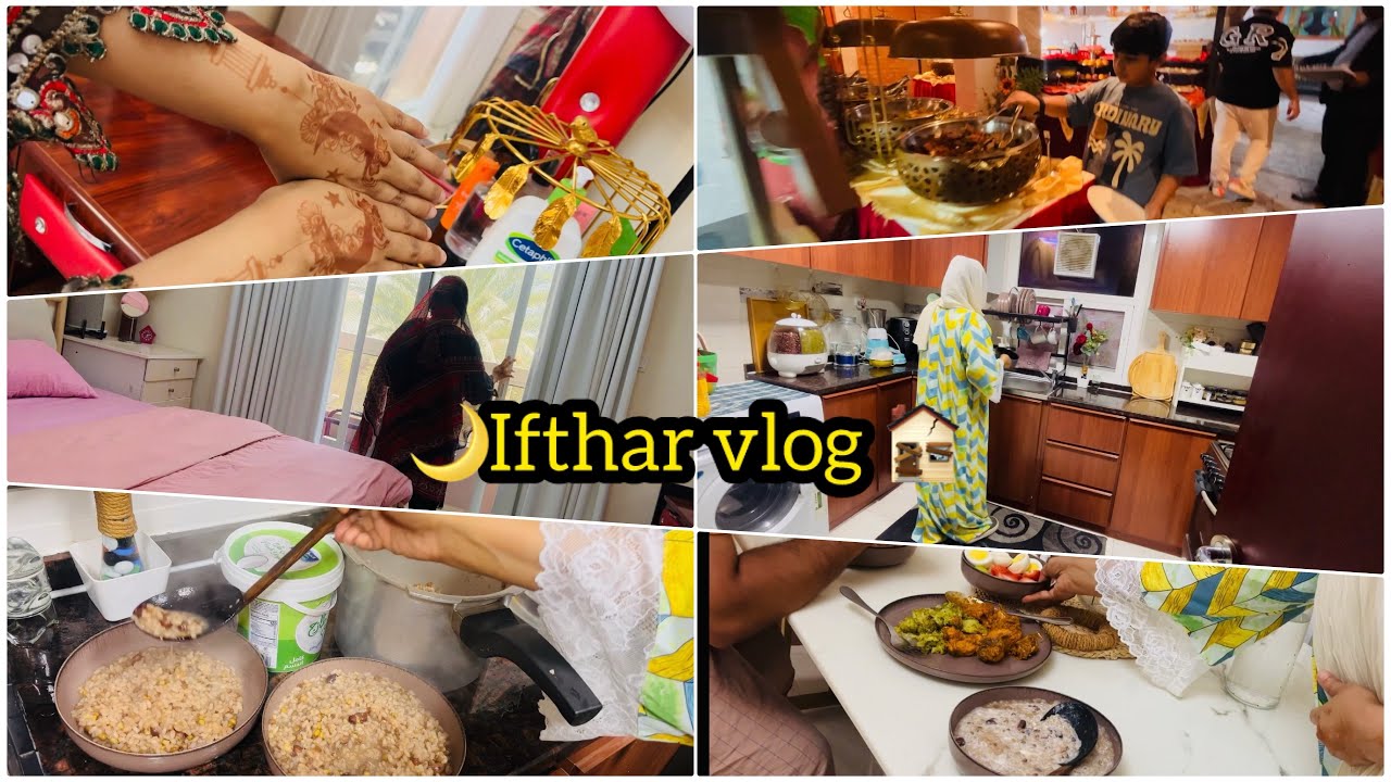 🌙 Ramadan vlog ❤️ അത്താഴം മുതൽ Ifthar വരെ/Ifthar special 😍#iftharvlog