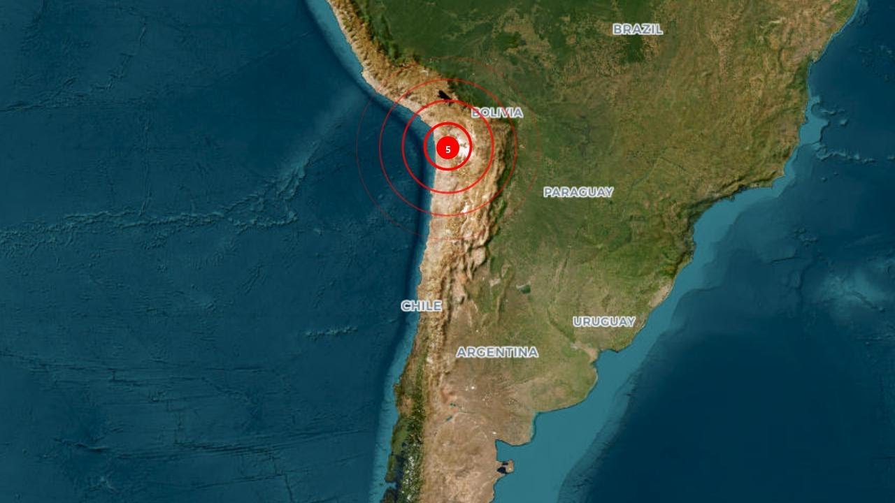 Now :5M Earthquake in  Chile , Top 20 Major Earthquakes – A Year in Review