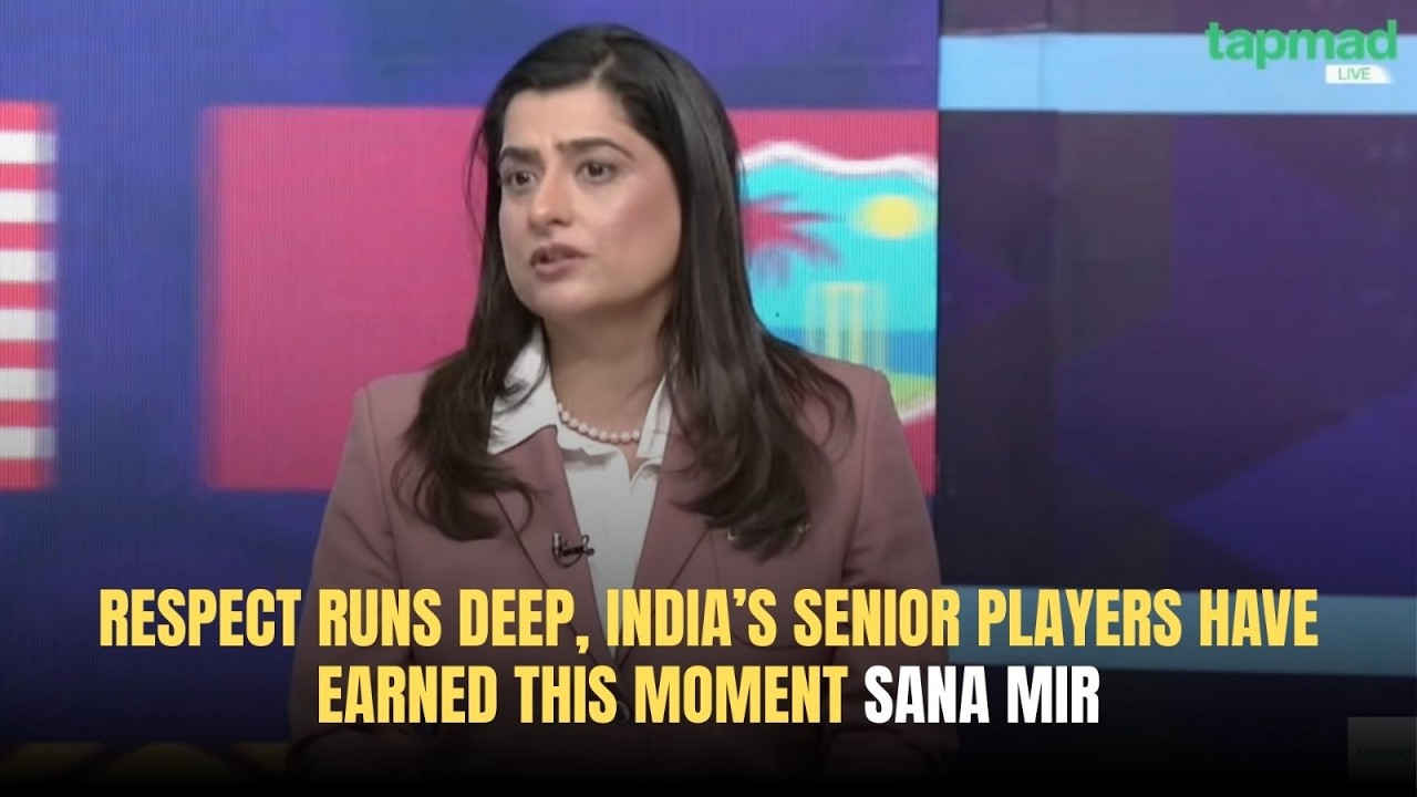 Respect runs deep , India’s senior players have earned this moment.” Sana Mir 🏆✨