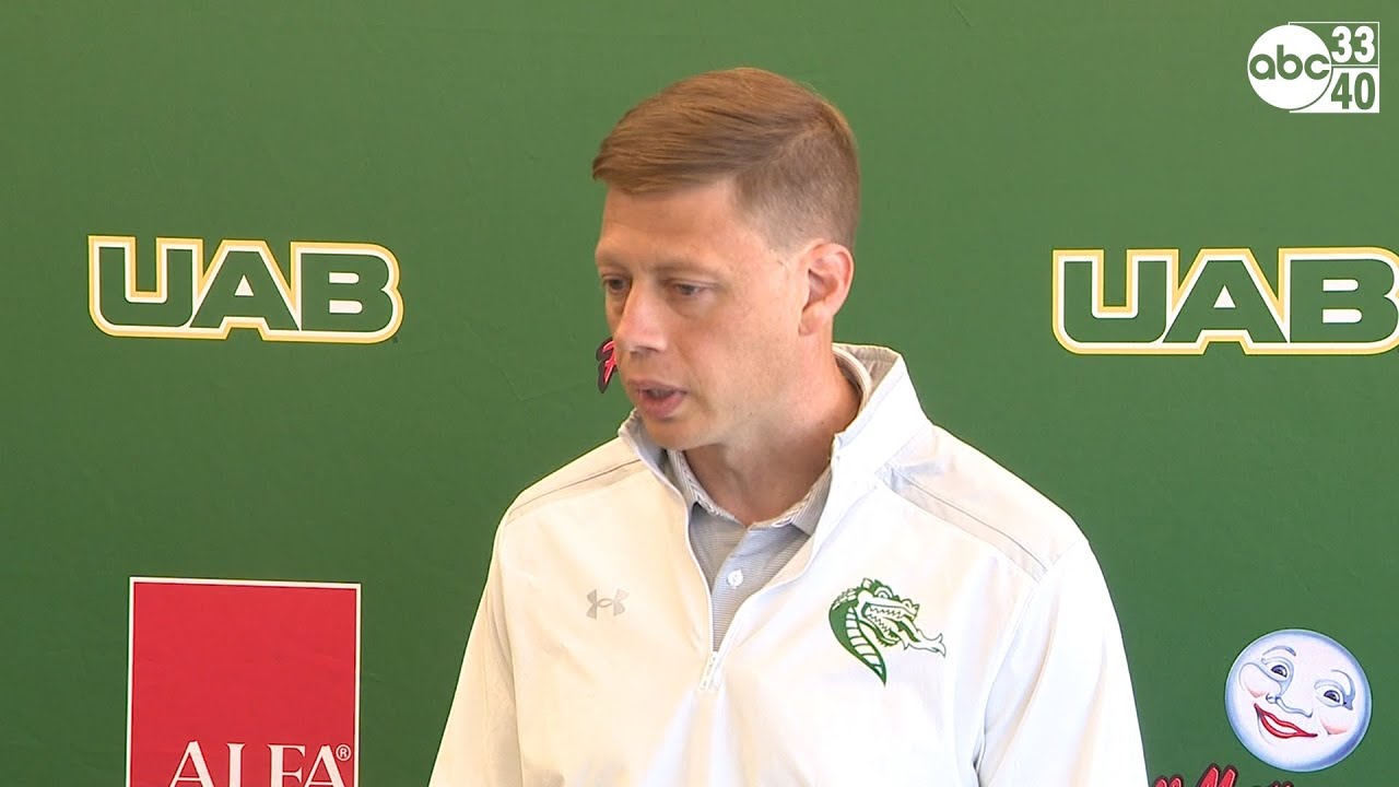 UAB Football News Conference 11-17-25 - YouTube