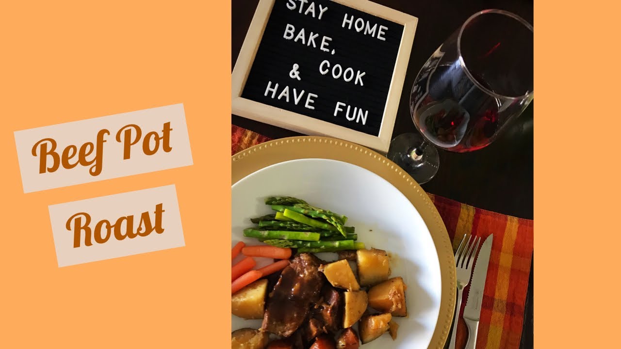 BEEF POT ROAST | One crock pot dish (My version) *Western dish* - YouTube