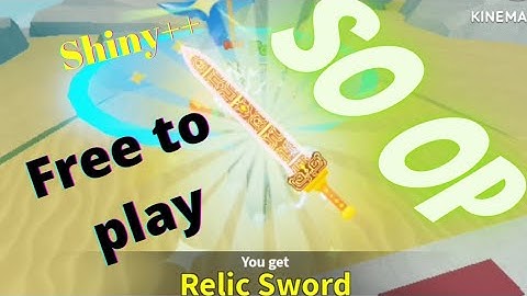 Shiny++ Relic is so op | WFS | Weapon Fighting simulator |