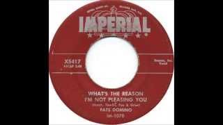 Watch Fats Domino Whats The Reason Im Not Pleasing You video