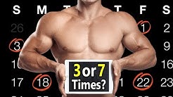 How Many Times a Week Should You Workout (3 or 7) | How often should you lift weights & do cardio?
