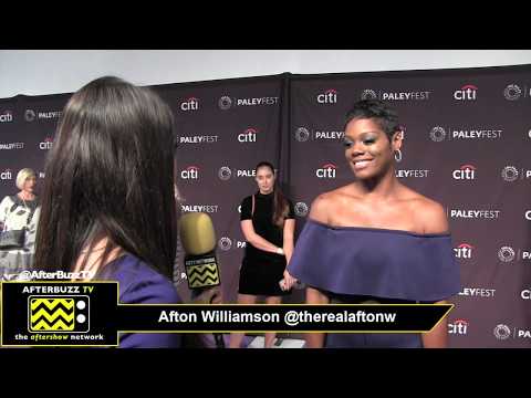 Afton Williamson at 2018 PaleyFest for The Rookie