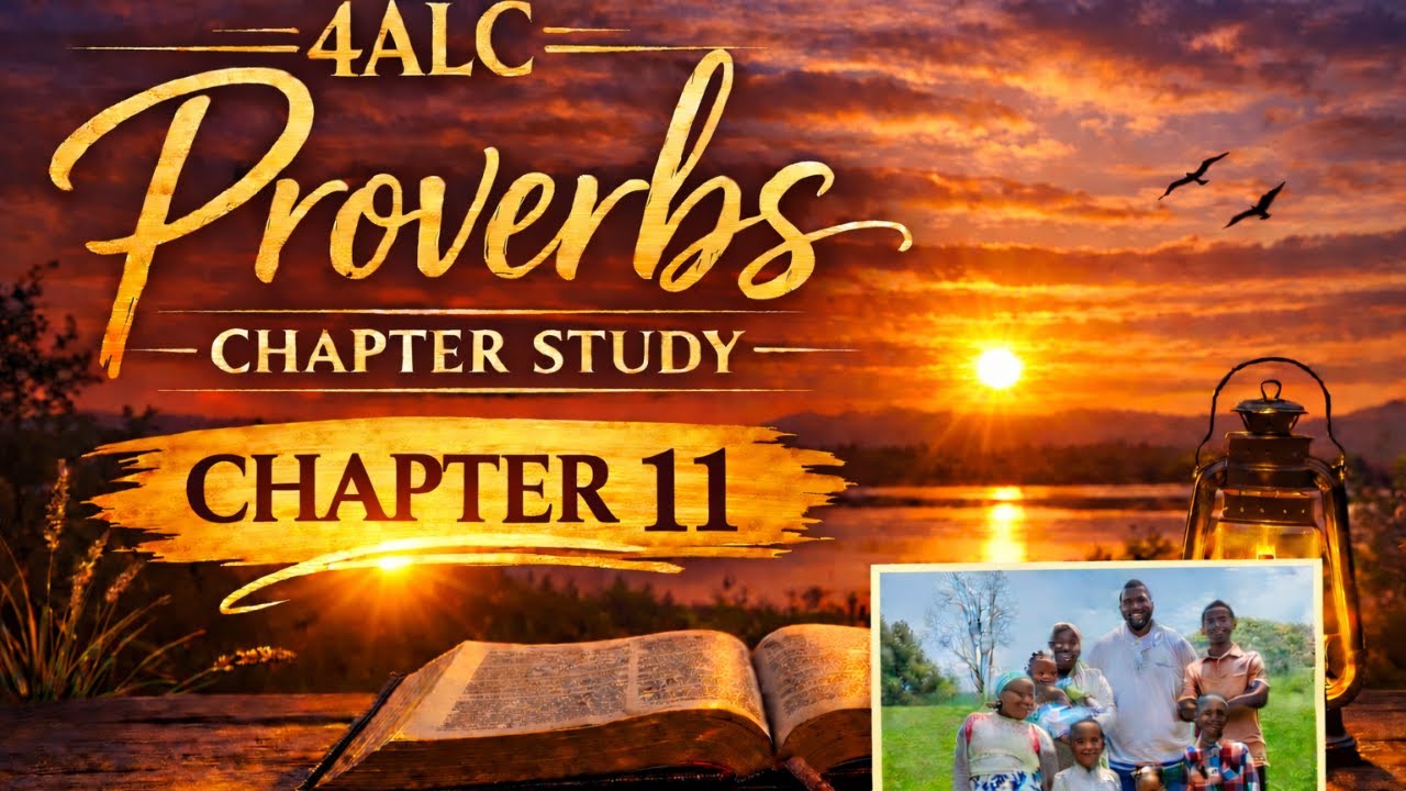 Family Chapter Study: Proverbs Chapter 11 - YouTube