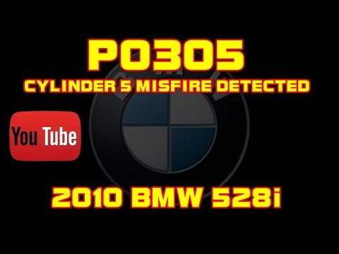 ⭐ 2010 BMW 528i-P0305-실린더 5 실화 감지