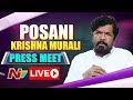 Posani Krishna Murali  Press Meet on TRS Victory - Live