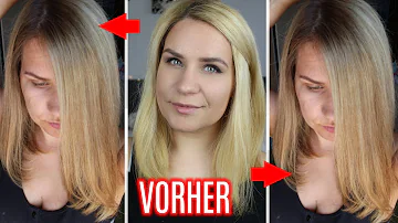 Wie sieht die Farbe Goldblond aus?