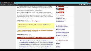 AP ECET 2020 Exam Dates (Announced) - Check Here Complete Schedule