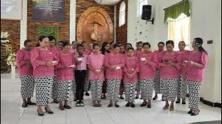 Yesus Kau Sumber Hidupku | Koor Musik Angklung Koordinator 1 | Jemaat Tebes Kobelete