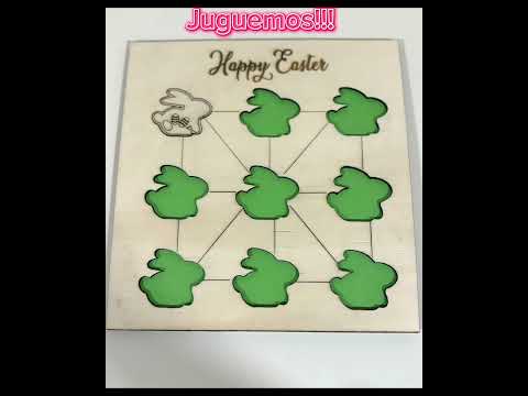 [Laser cut and engrave] 3 en raya