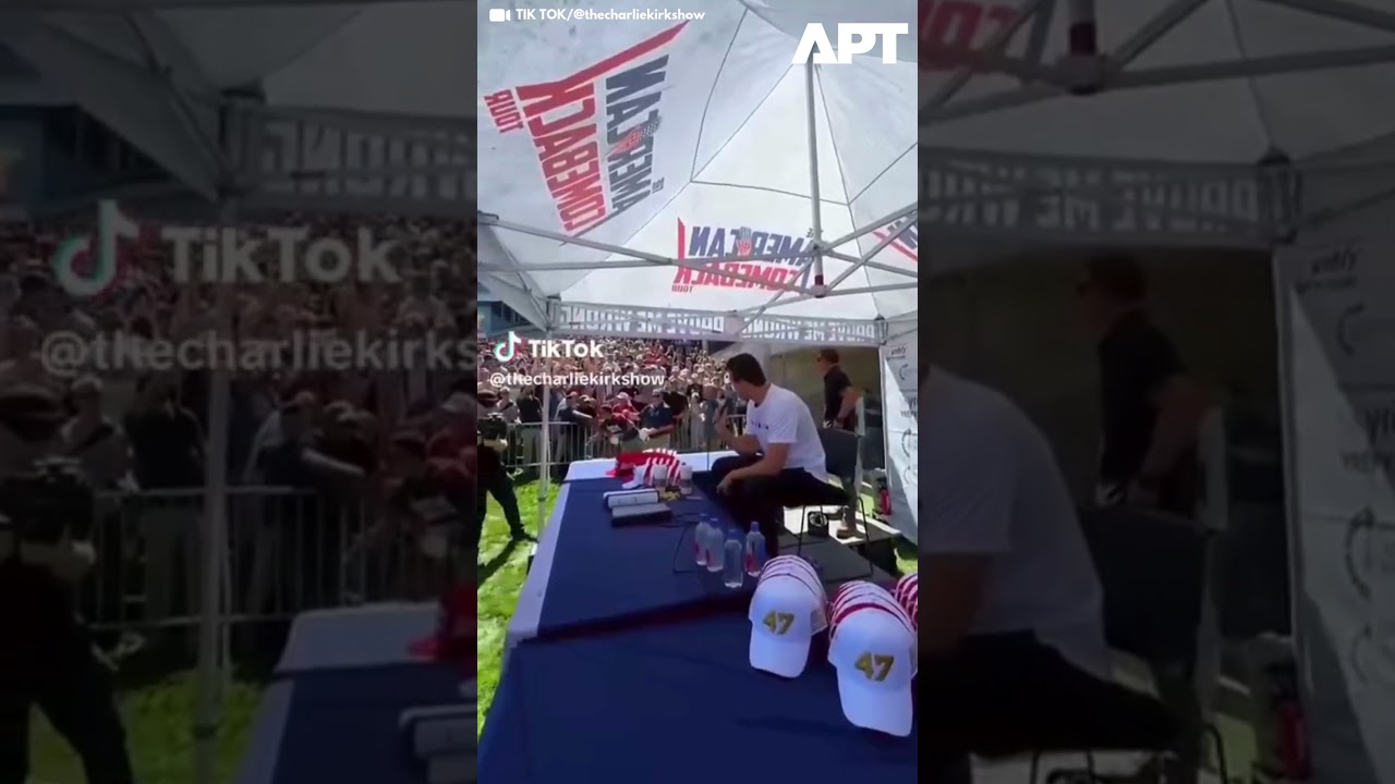 Charlie Kirk Dead – Trump Announces | Watch Last Moments Before Shooting | APT