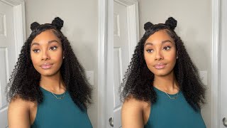 How to Do Big Volume Kinky Curly Byebye Knots Wig Pre everything Beginner Friendly#BeautyForever