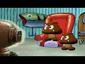 Spongebob turned into a goomba