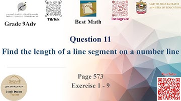 Finding length of line segments | Q11 P1 | 9A | EoT2 |
