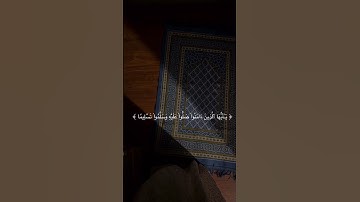 #الصلاة_على_النبي #قرآن #راحة_نفسية #تلاوة #quran #fypاكسبلور