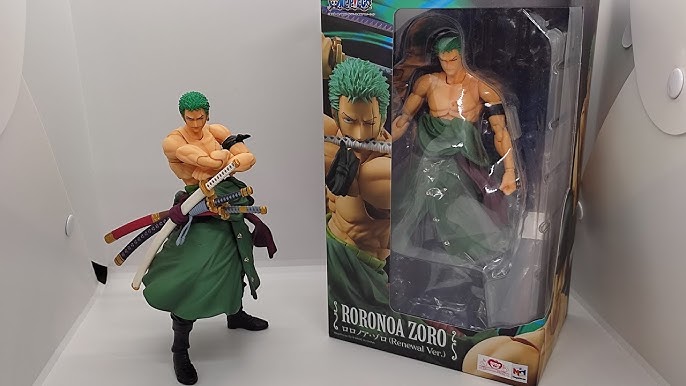 Megahouse Variable Action Heroes One Piece Zoro Juro Figure (green)