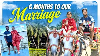 6 months to our Marriage ❤️❤️ | Dindi | Yanam | Sreekhya | Couplevlogs