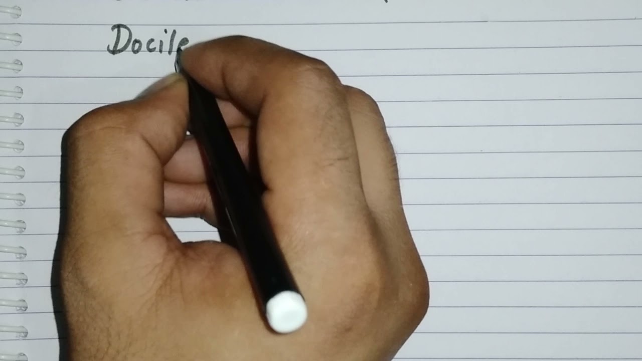 Docile Meaning In Hindi YouTube Docile Meaning In Hindi YouTube
