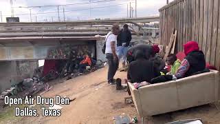 Exposing an Open Drug Den in Dallas, Texas